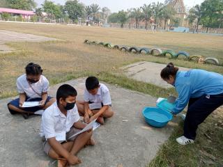 68. ค่ายวิชาการสะเต็มศึกษาเพื่อส่งเสริมการเรียนรู้ สำหรับนักเรียนโรงเรียนบ้านสระสิงห์โต อำเภอเมือง จังหวัดกำแพงเพชร วันที่ 8 มีนาคม 2566